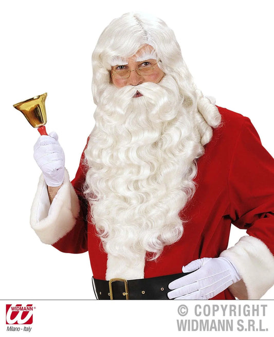 Parrucca da BABBO NATALE LUSSO - tuttocostumi.it