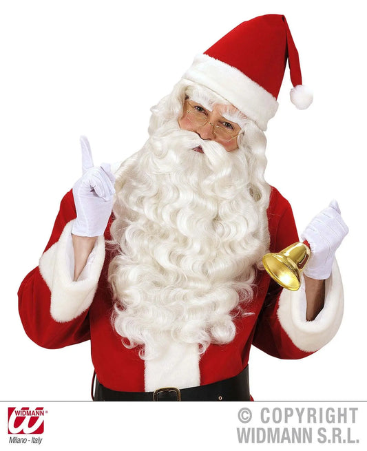 Parrucca da BABBO NATALE LUSSO - tuttocostumi.it