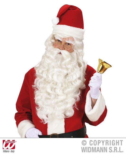 Parrucca da BABBO NATALE LUSSO - tuttocostumi.it
