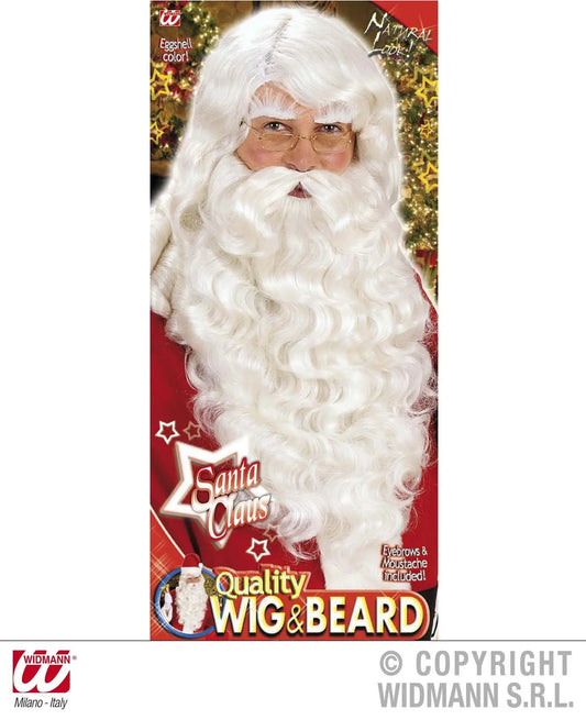 Parrucca da BABBO NATALE LUSSO - tuttocostumi.it